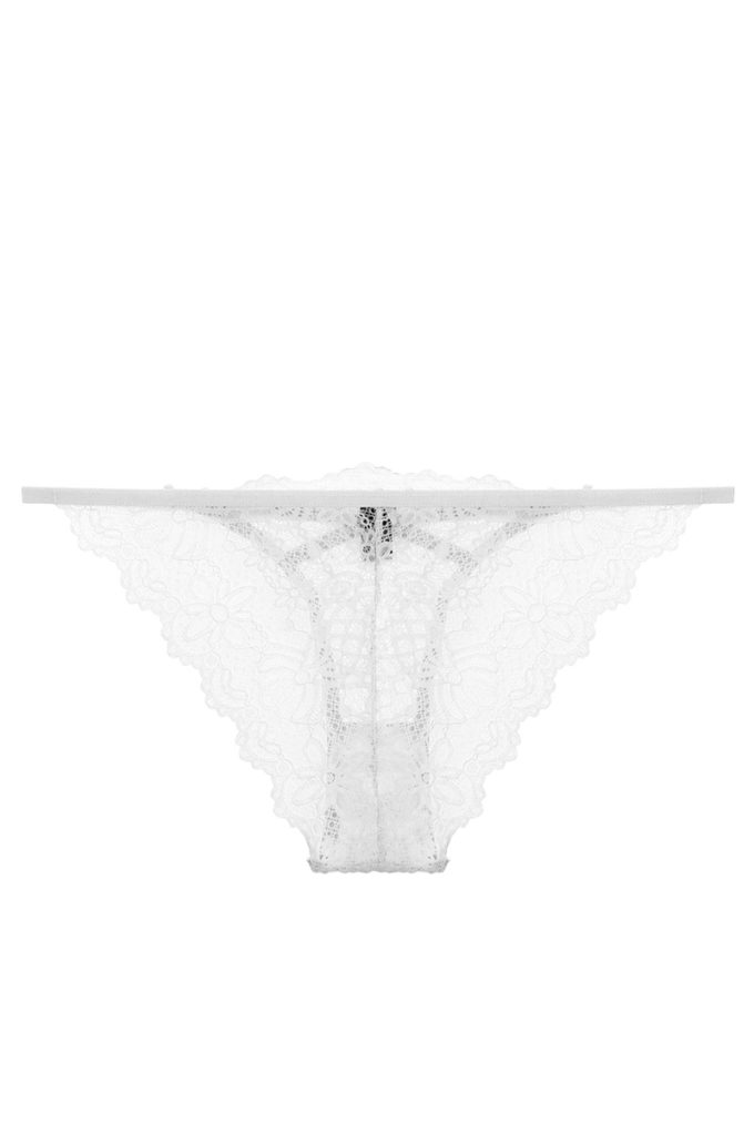 French Cut Floral Lace Bottom