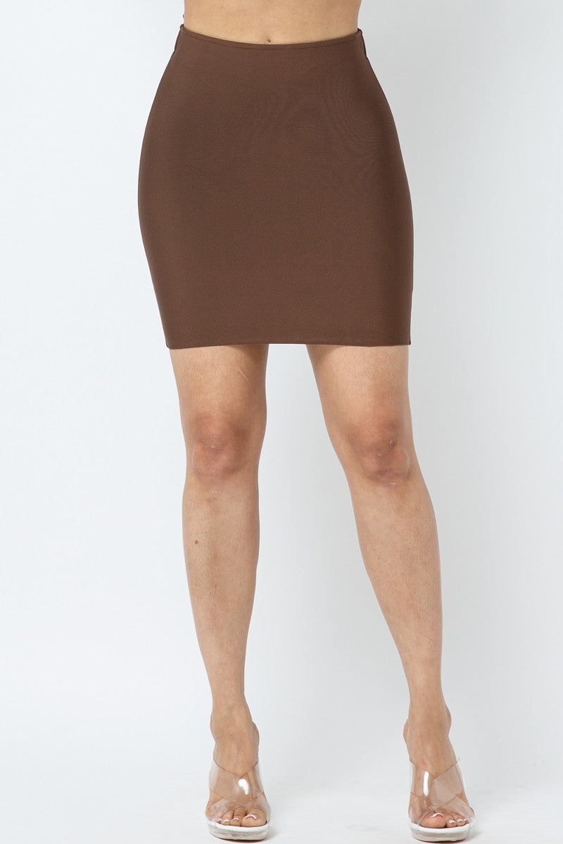 Bandage Mini Skirt Fem Finesse