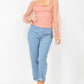 Square Neck Smocking Top