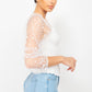 Square Neck Smocking Top