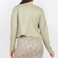 Cropped Zip-up Moto Suede Jacket