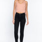 V-neck Side Ruched Sweater Top