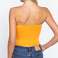 Elastic Strap Two Ply Dty Brushed Knit Cami Top